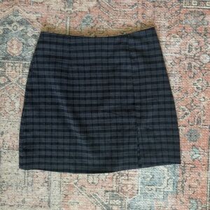 vintage high waist mini skirt